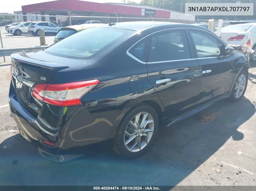 2013 Nissan Sentra Sr VIN: 3N1AB7APXDL707797 Lot: 40284474