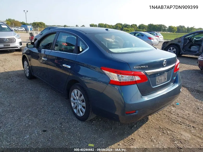 1N4AB7AP7DN909399 2013 Nissan Sentra Sv