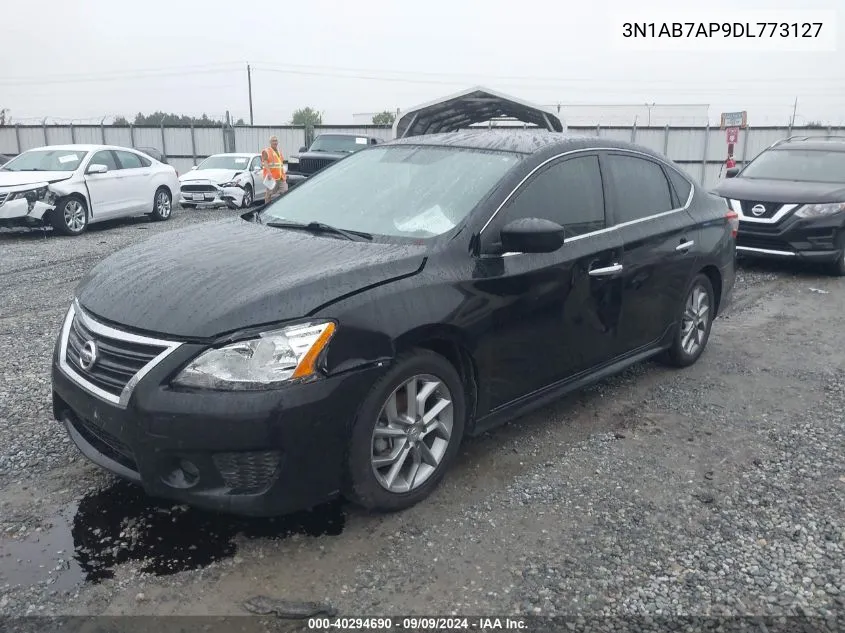 2013 Nissan Sentra Sr VIN: 3N1AB7AP9DL773127 Lot: 40294690