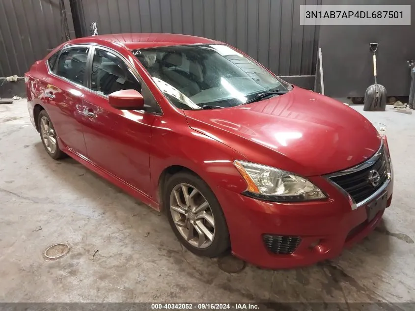 3N1AB7AP4DL687501 2013 Nissan Sentra Sr