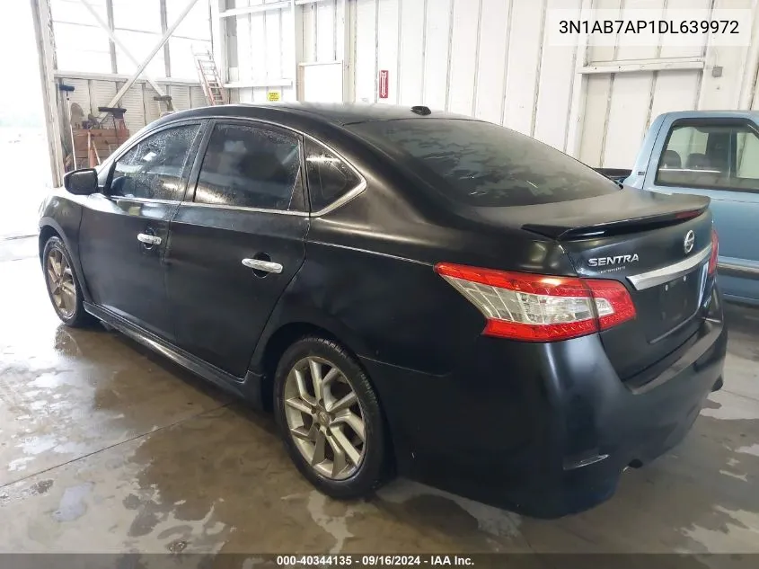 2013 Nissan Sentra Sr VIN: 3N1AB7AP1DL639972 Lot: 40344135