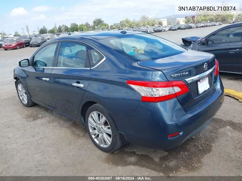 3N1AB7AP8DL710374 2013 Nissan Sentra Sl