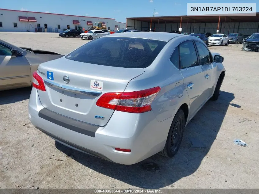 3N1AB7AP1DL763224 2013 Nissan Sentra S/Sv/Sr/Sl