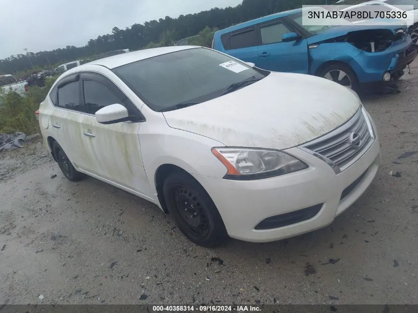 3N1AB7AP8DL705336 2013 Nissan Sentra Sv