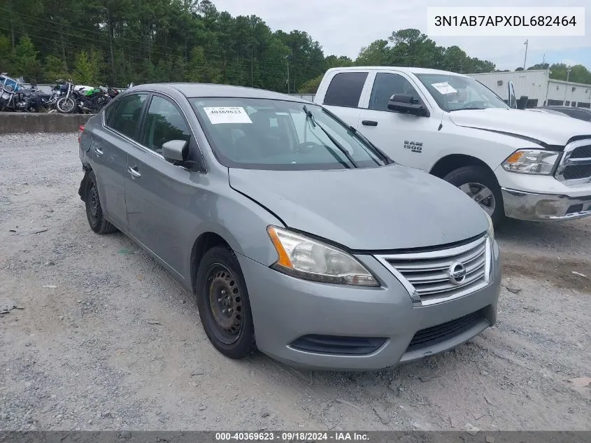 2013 Nissan Sentra S/Sv/Sr/Sl VIN: 3N1AB7APXDL682464 Lot: 40369623