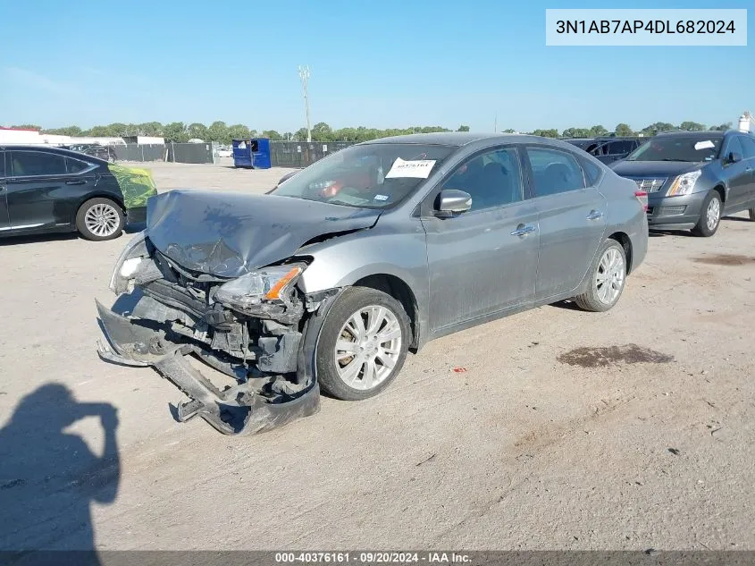 2013 Nissan Sentra Sl VIN: 3N1AB7AP4DL682024 Lot: 40376161