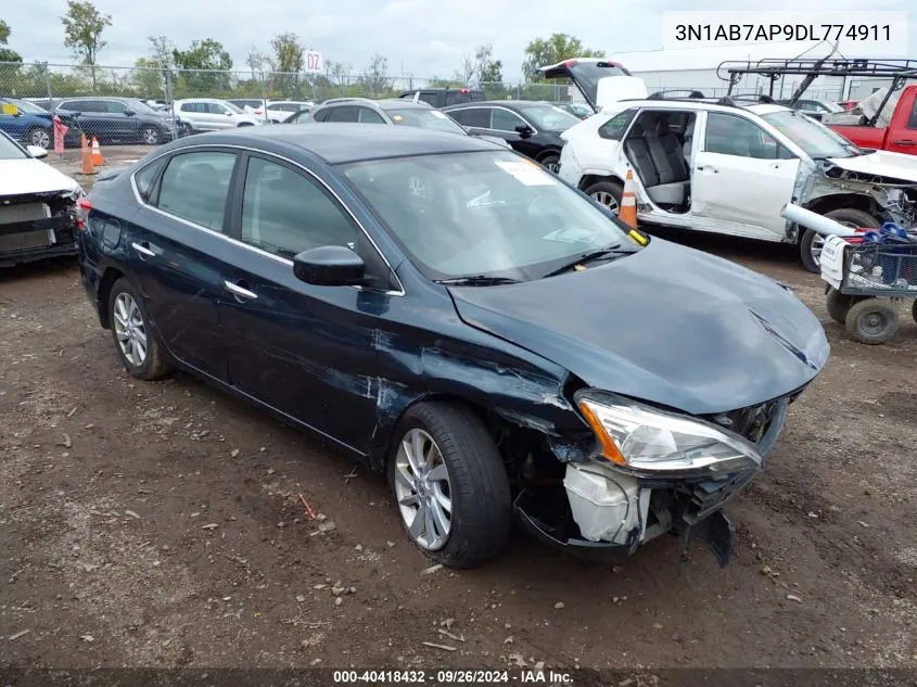 3N1AB7AP9DL774911 2013 Nissan Sentra Sv