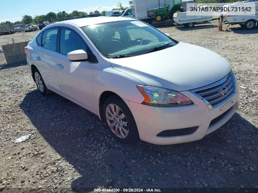 3N1AB7AP9DL731542 2013 Nissan Sentra Sv