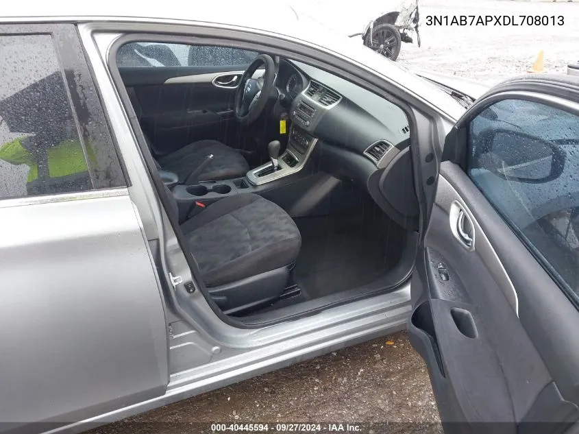 3N1AB7APXDL708013 2013 Nissan Sentra Sv