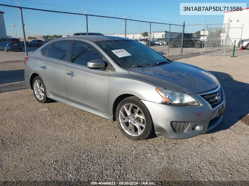 2013 Nissan Sentra Sr VIN: 3N1AB7AP5DL713586 Lot: 40449623