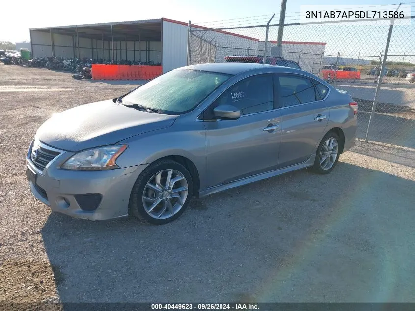 2013 Nissan Sentra Sr VIN: 3N1AB7AP5DL713586 Lot: 40449623