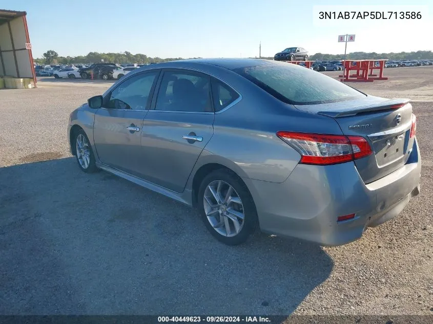 2013 Nissan Sentra Sr VIN: 3N1AB7AP5DL713586 Lot: 40449623