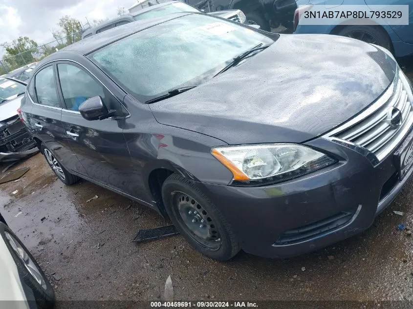 2013 Nissan Sentra S/Sv/Sr/Sl VIN: 3N1AB7AP8DL793529 Lot: 40459691