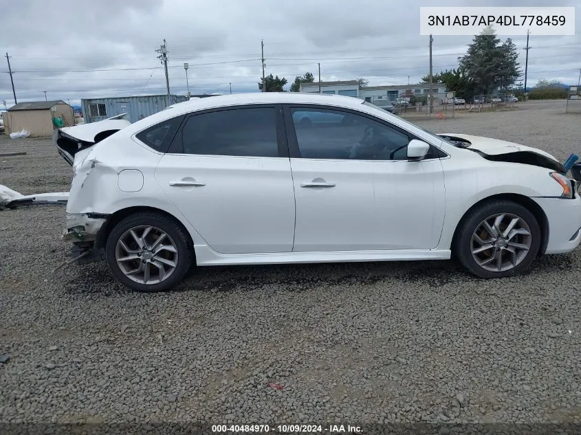 2013 Nissan Sentra Sr VIN: 3N1AB7AP4DL778459 Lot: 40484970