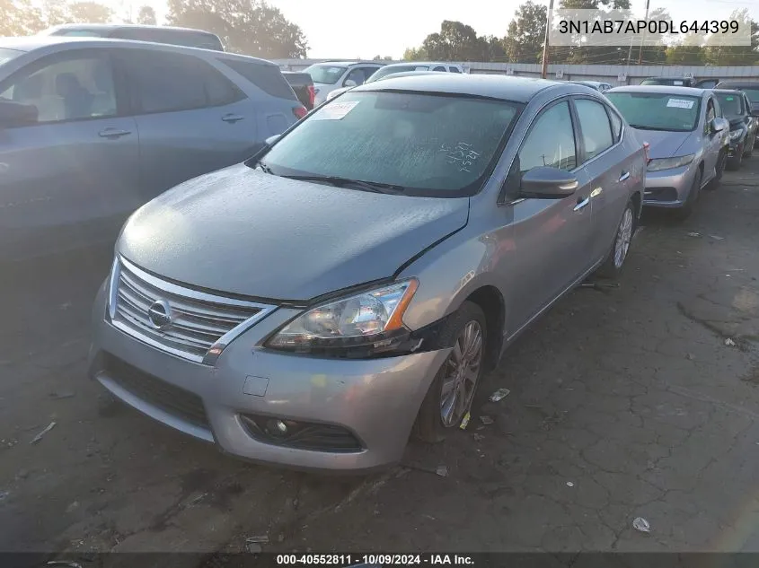 2013 Nissan Sentra S/Sv/Sr/Sl VIN: 3N1AB7AP0DL644399 Lot: 40552811