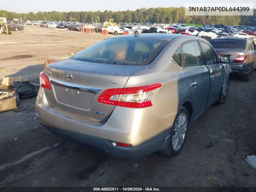 2013 Nissan Sentra S/Sv/Sr/Sl VIN: 3N1AB7AP0DL644399 Lot: 40552811