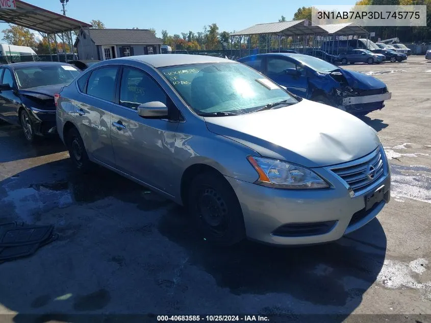 3N1AB7AP3DL745775 2013 Nissan Sentra S