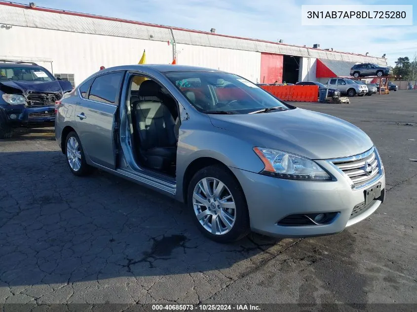 3N1AB7AP8DL725280 2013 Nissan Sentra Sl