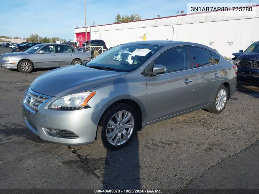 3N1AB7AP8DL725280 2013 Nissan Sentra Sl