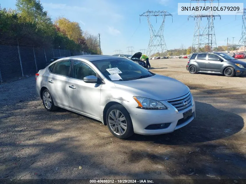 2013 Nissan Sentra Sl VIN: 3N1AB7AP1DL679209 Lot: 40698312