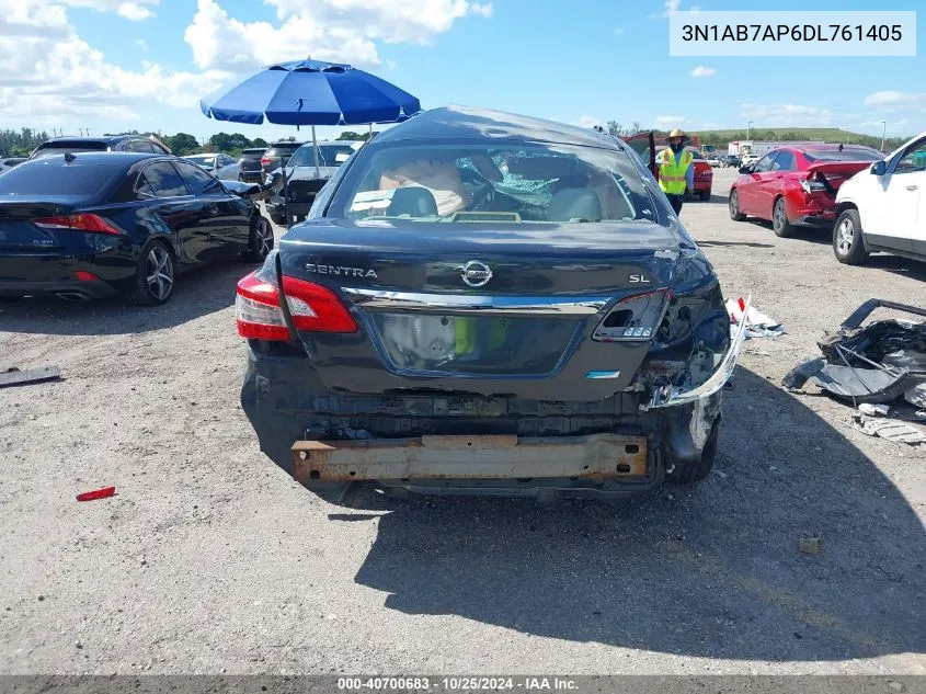 3N1AB7AP6DL761405 2013 Nissan Sentra S