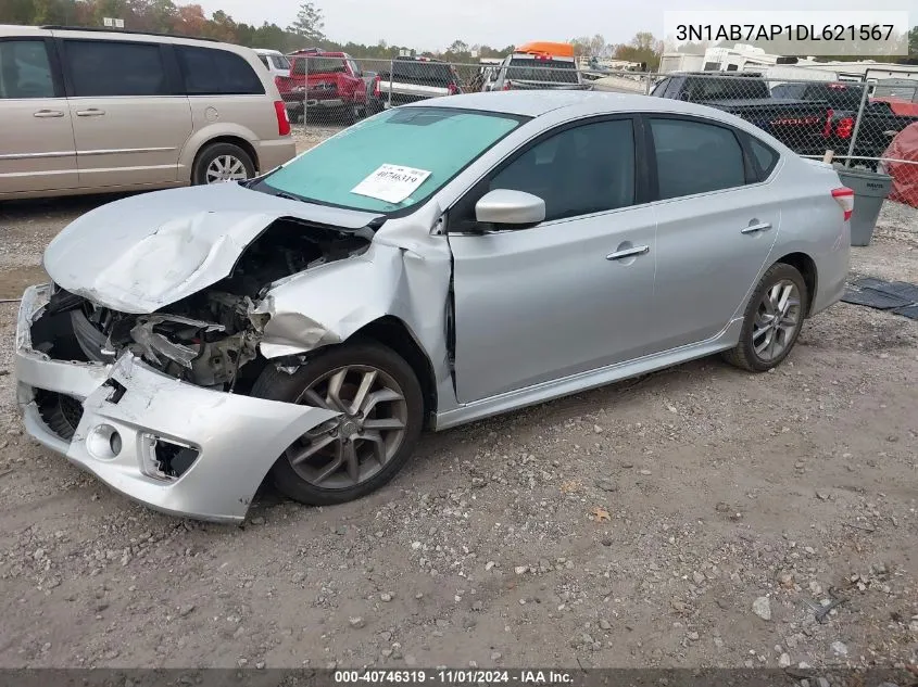 2013 Nissan Sentra Sr VIN: 3N1AB7AP1DL621567 Lot: 40746319