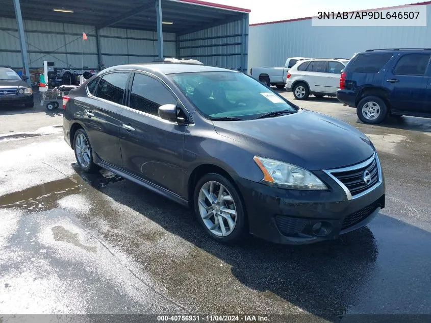 2013 Nissan Sentra Sr VIN: 3N1AB7AP9DL646507 Lot: 40756931