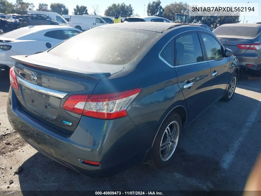 3N1AB7APXDL562194 2013 Nissan Sentra S