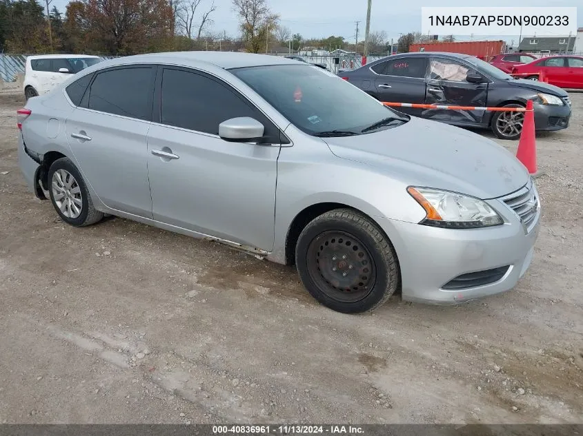 1N4AB7AP5DN900233 2013 Nissan Sentra Sv