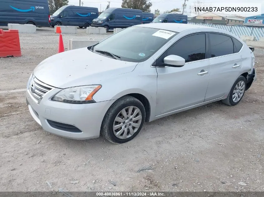 1N4AB7AP5DN900233 2013 Nissan Sentra Sv