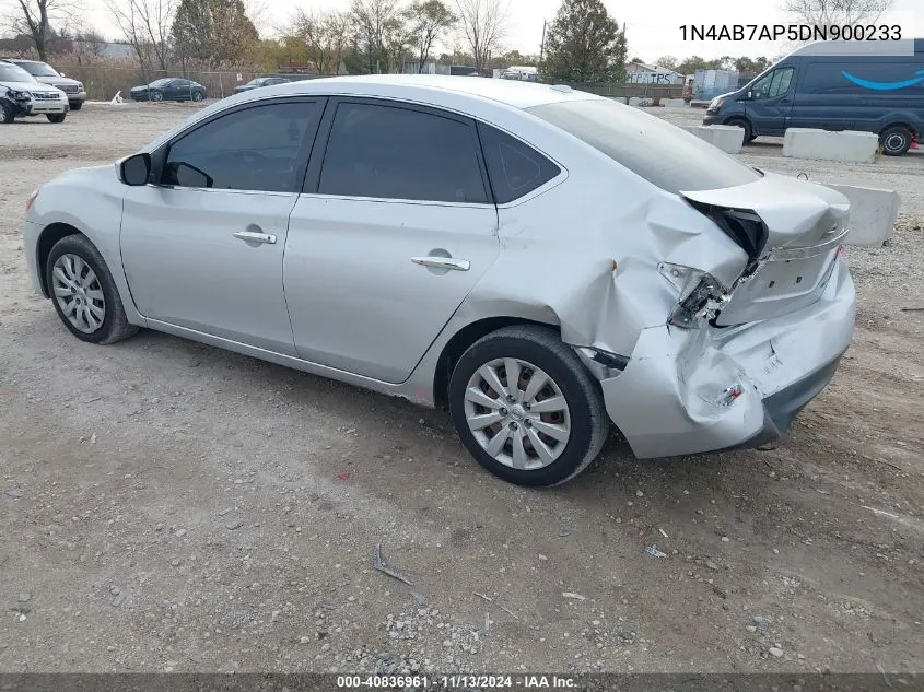 1N4AB7AP5DN900233 2013 Nissan Sentra Sv