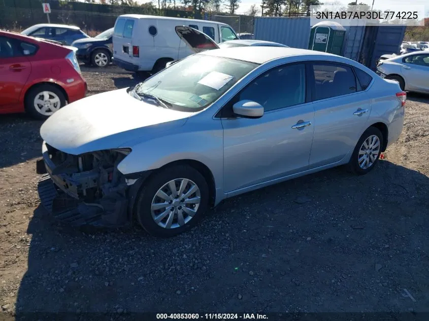 2013 Nissan Sentra Fe+ S VIN: 3N1AB7AP3DL774225 Lot: 40853060