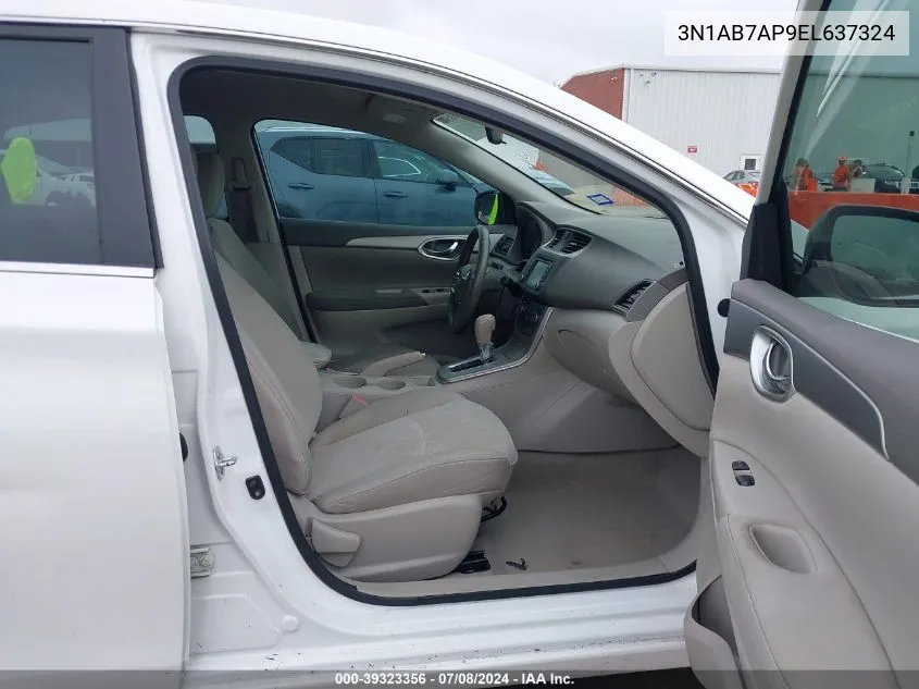 3N1AB7AP9EL637324 2014 Nissan Sentra Sv