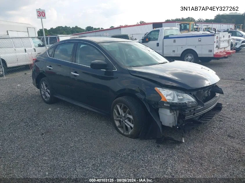 2014 Nissan Sentra Sr VIN: 3N1AB7AP4EY327262 Lot: 40103125