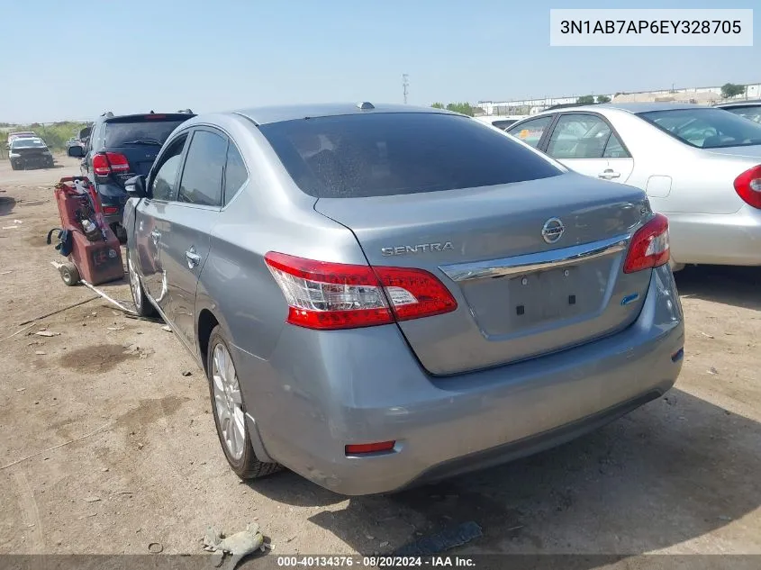 3N1AB7AP6EY328705 2014 Nissan Sentra S/Sv/Sr/Sl