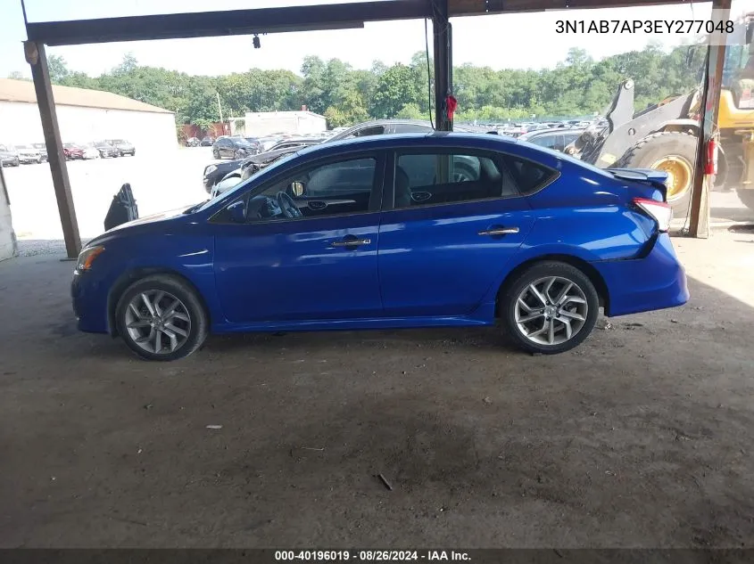 3N1AB7AP3EY277048 2014 Nissan Sentra Sr