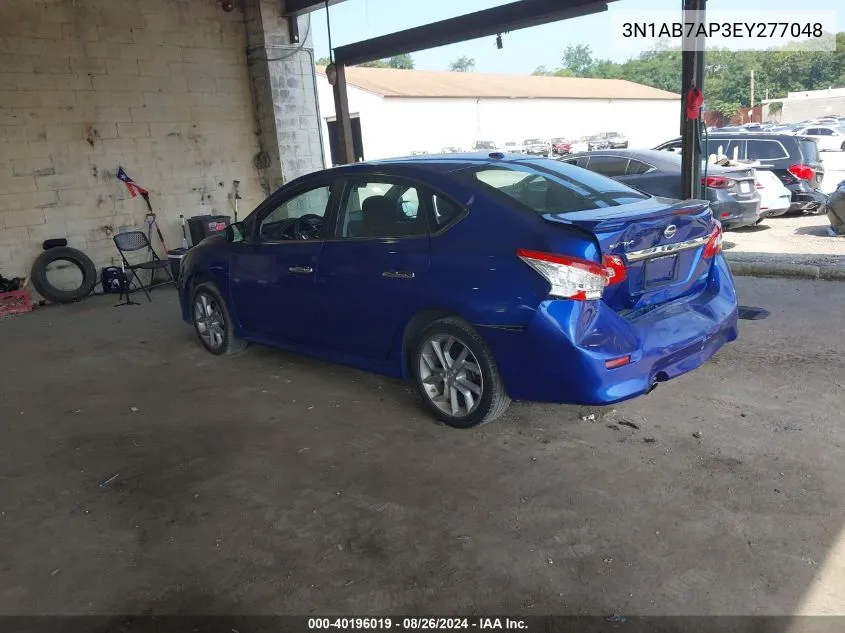 3N1AB7AP3EY277048 2014 Nissan Sentra Sr