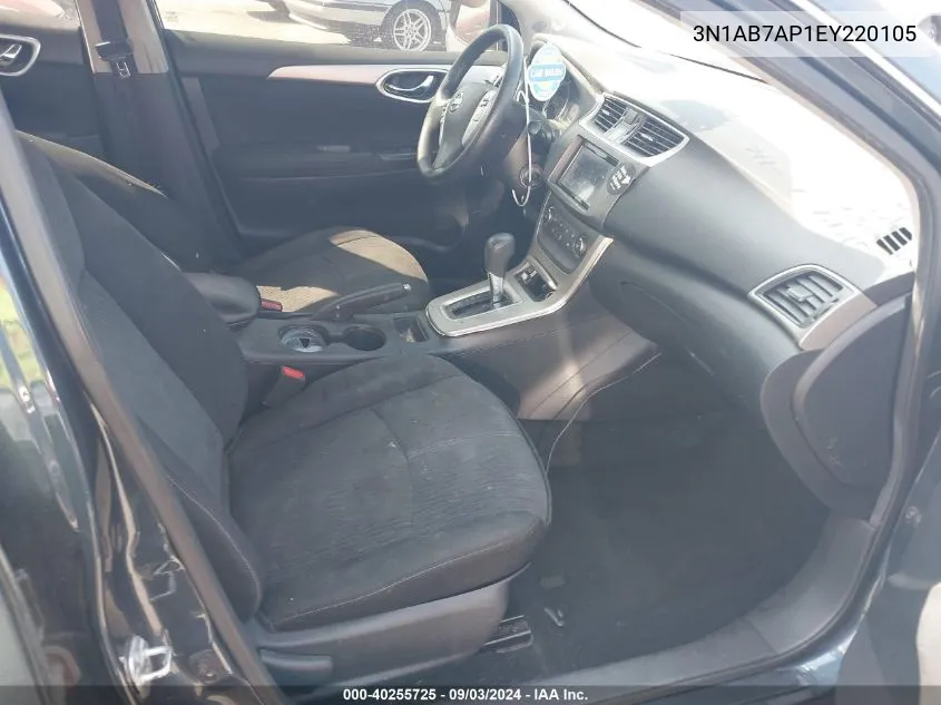 3N1AB7AP1EY220105 2014 Nissan Sentra Sv