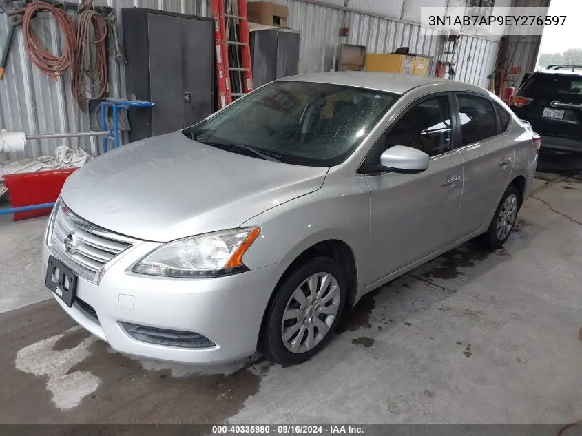 3N1AB7AP9EY276597 2014 Nissan Sentra S