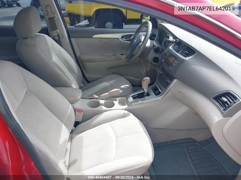 3N1AB7AP7EL642019 2014 Nissan Sentra Sv