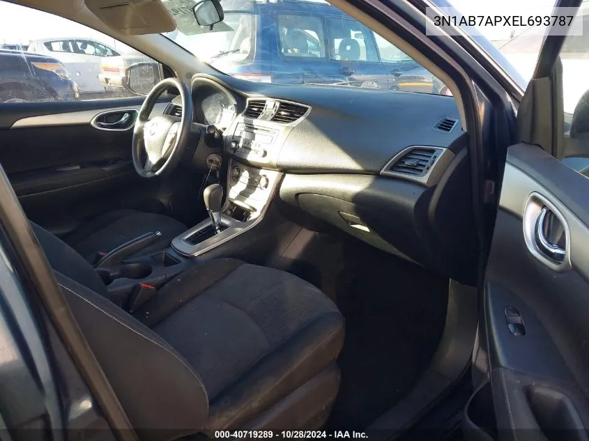 3N1AB7APXEL693787 2014 Nissan Sentra Sv