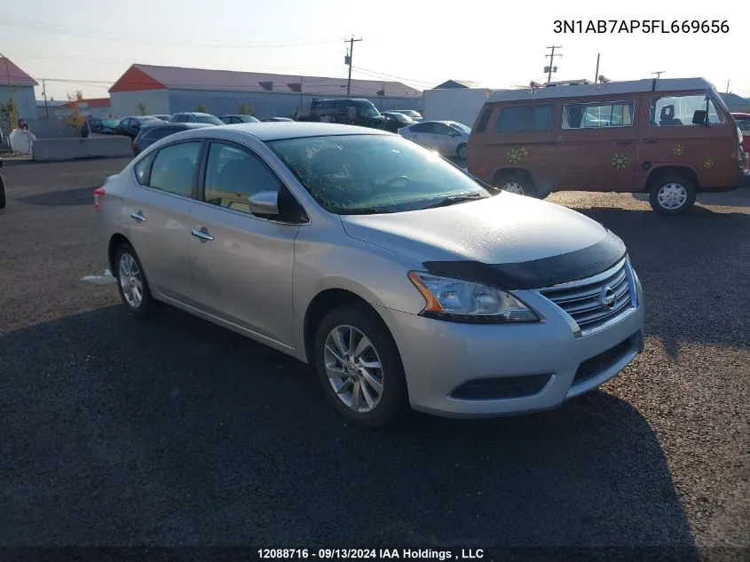 3N1AB7AP5FL669656 2015 Nissan Sentra S/Sv/Sr/Sl