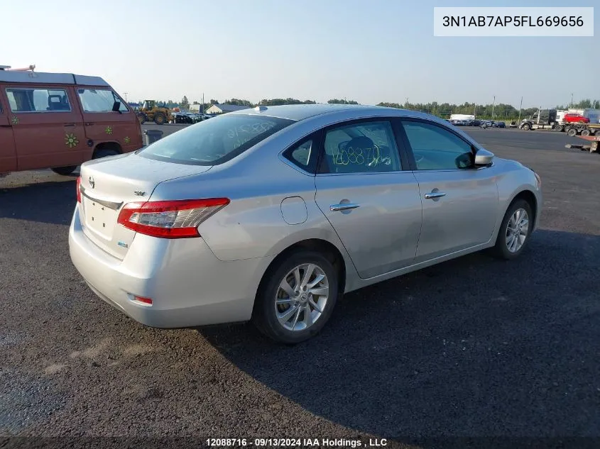 3N1AB7AP5FL669656 2015 Nissan Sentra S/Sv/Sr/Sl