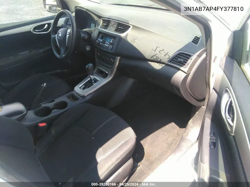 3N1AB7AP4FY377810 2015 Nissan Sentra S