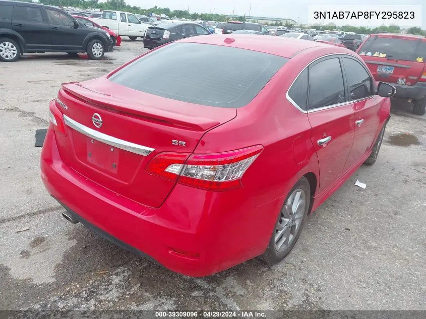 2015 Nissan Sentra Sr VIN: 3N1AB7AP8FY295823 Lot: 39309096