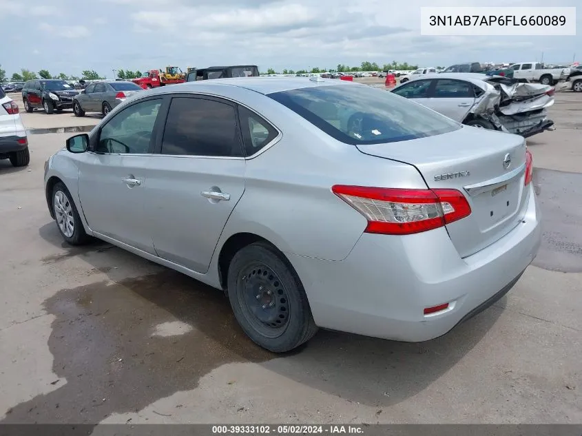 3N1AB7AP6FL660089 2015 Nissan Sentra Fe+ S/S/Sl/Sr/Sv