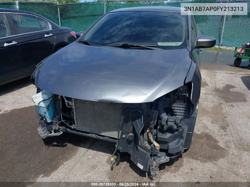 3N1AB7AP0FY213213 2015 Nissan Sentra Sv