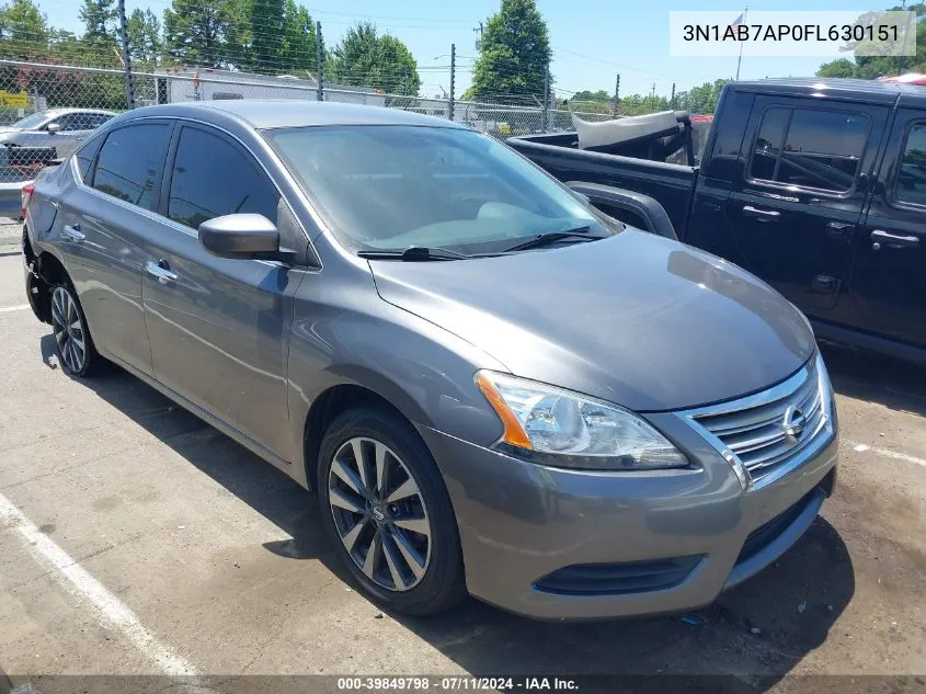 3N1AB7AP0FL630151 2015 Nissan Sentra Fe+ S/S/Sl/Sr/Sv