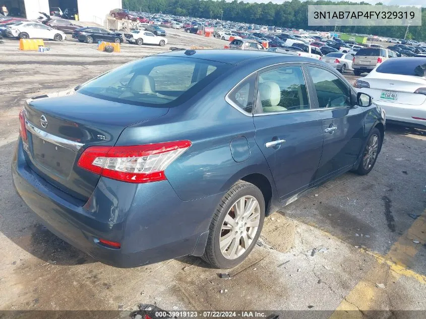 3N1AB7AP4FY329319 2015 Nissan Sentra Sl