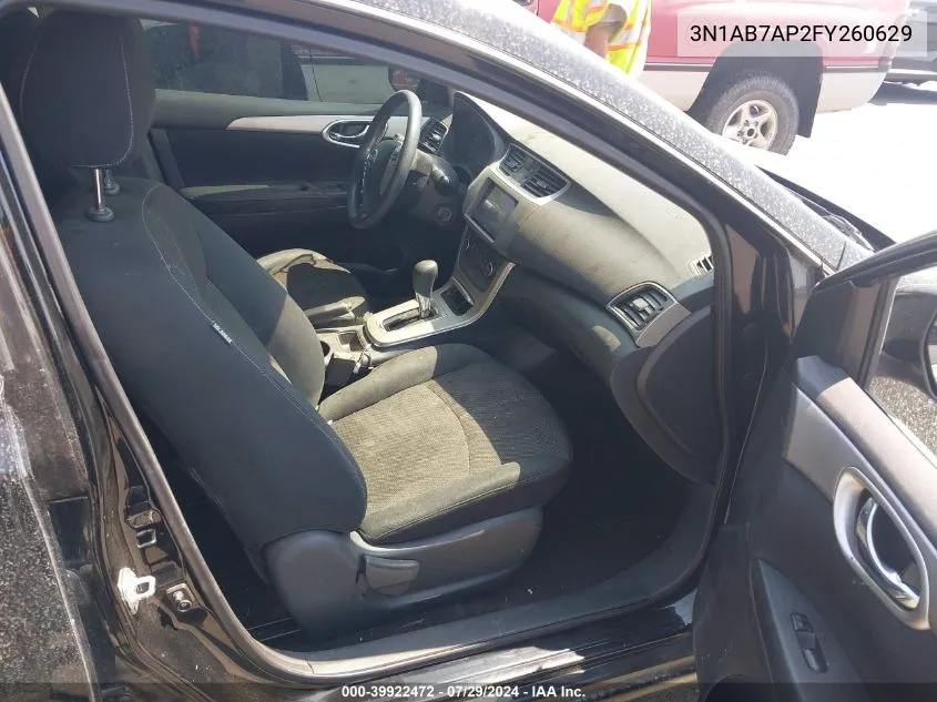 3N1AB7AP2FY260629 2015 Nissan Sentra S